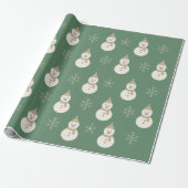 Papier Cadeau Noël nordique (Déroulé)