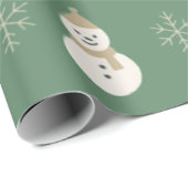 Papier Cadeau Noël nordique (Coin rond)