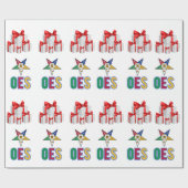 Papier Cadeau Noël OES (Plat)