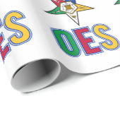 Papier Cadeau Noël OES (Coin rond)