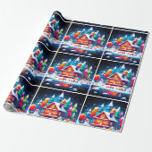 Papier Cadeau Noël paisible (Déroulé)