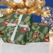 Noël par William Morris Wrapping Paper