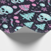 Papier Cadeau Noël Pastel Goth (Coin)