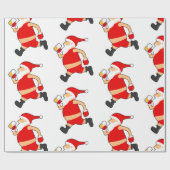 Papier Cadeau Noël père Noël (Plat)