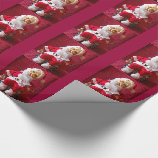 Papier Cadeau Noël Père Noël (Coin)