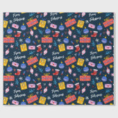 Papier Cadeau Noël personnalisable (Plat)