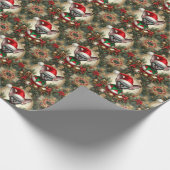 Papier Cadeau Noël personnalisé elf Sphynx cadeau chat Noël (Coin)