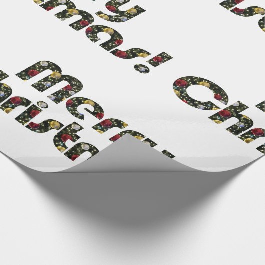 Papier Cadeau Noël pétillant (Coin)