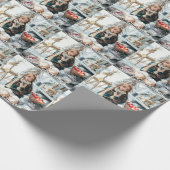 Papier Cadeau Noël Photo Joyeux Noël (Coin)