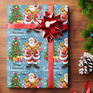 Papier Cadeau Noël Pour Jeune Enfant Père Noël & Cadeaux Ajouter
