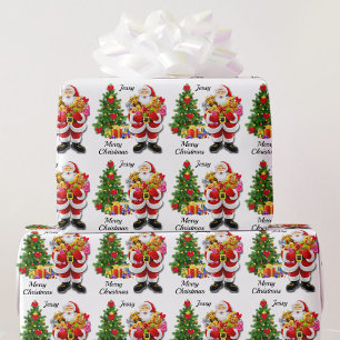 Papier Cadeau Noël Pour Jeune Enfant Père Noël & Cadeaux Ajouter