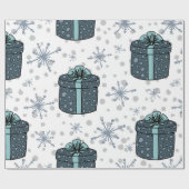 Papier Cadeau Noël présent (Plat)