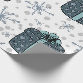 Papier Cadeau Noël présent (Coin)