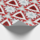 Papier Cadeau noël présente kaleidoscope papier d'emballage (Coin)