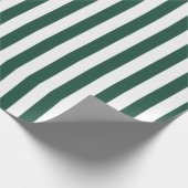 Papier Cadeau Noël rayé classique (Coin)