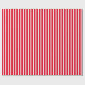 Papier Cadeau Noël Rouge blanc classique (Plat)