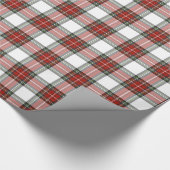 Papier Cadeau Noël rouge, blanc et vert (Coin)