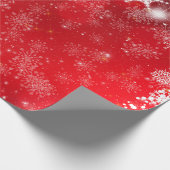 Papier Cadeau "Noël rouge et blanc" (Coin)