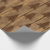 Papier Cadeau Noël rustique (Coin)