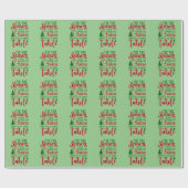 Papier Cadeau Noël saison de design de choix (Plat)