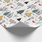 Papier Cadeau Noël scandinave (Coin)
