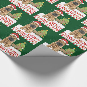 Papier Cadeau Noël Shar Pei