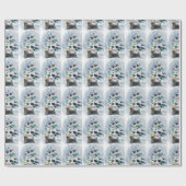 Papier Cadeau Noël Silky Terrier (Plat)