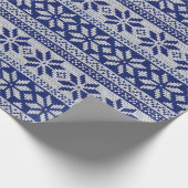 Papier Cadeau Noël, Snowflakes, Sweat Motif, (Coin)