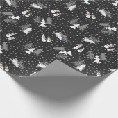 Papier Cadeau Noël - Snowmen & Trees - Papier à enveloppement no (Coin)