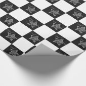 Papier Cadeau Noel Star Noël Jour férié Design (Coin)