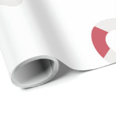 Papier Cadeau Noël sucre de canne et menthe poivrée (Coin rond)