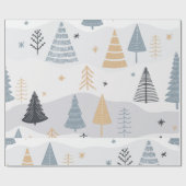 Papier Cadeau Noël Super rose chaud (Plat)