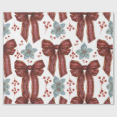 Papier Cadeau Noël Super rose chaud (Plat)