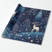 Papier Cadeau Noël Super rose chaud (Déroulé)