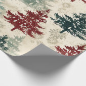 Papier Cadeau Noël Super rose chaud (Coin)
