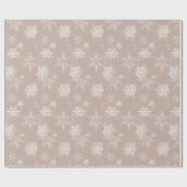 Papier Cadeau Noël Super rose chaud (Plat)