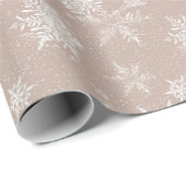 Papier Cadeau Noël Super rose chaud (Coin rond)