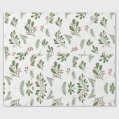 Papier Cadeau Noël Super rose chaud (Plat)