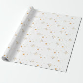 Papier Cadeau Noël Super rose chaud (Déroulé)