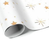 Papier Cadeau Noël Super rose chaud (Coin rond)