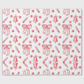 Papier Cadeau Noël Super rose chaud (Plat)