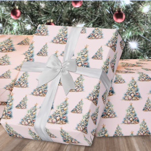 Papier Cadeau Noël sur la plage