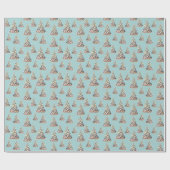 Papier Cadeau Noël sur la plage (Plat)