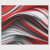 Papier Cadeau Noël Swirl (Plat)