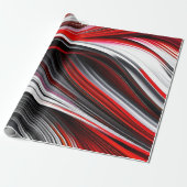 Papier Cadeau Noël Swirl (Déroulé)