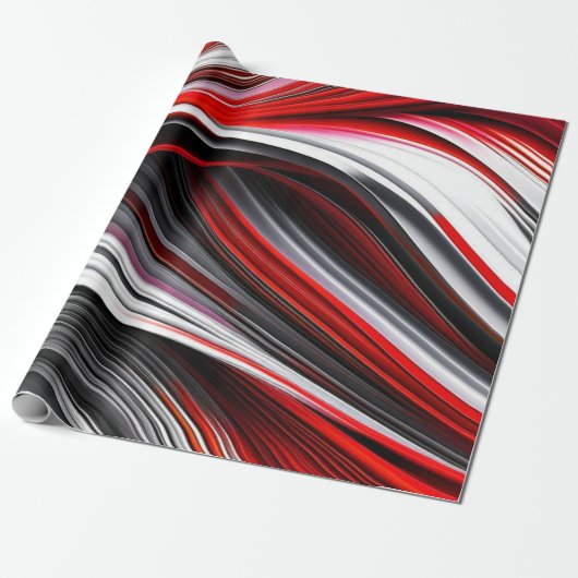 Papier Cadeau Noël Swirl (Déroulé)