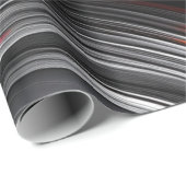 Papier Cadeau Noël Swirl (Coin rond)