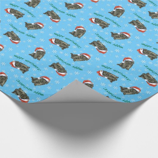 Papier Cadeau Noël Terre-Neuve (Coin)