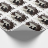 Papier Cadeau Noël Terrier Écossais (Coin)