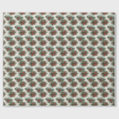 Papier Cadeau Noël Tortue (Plat)